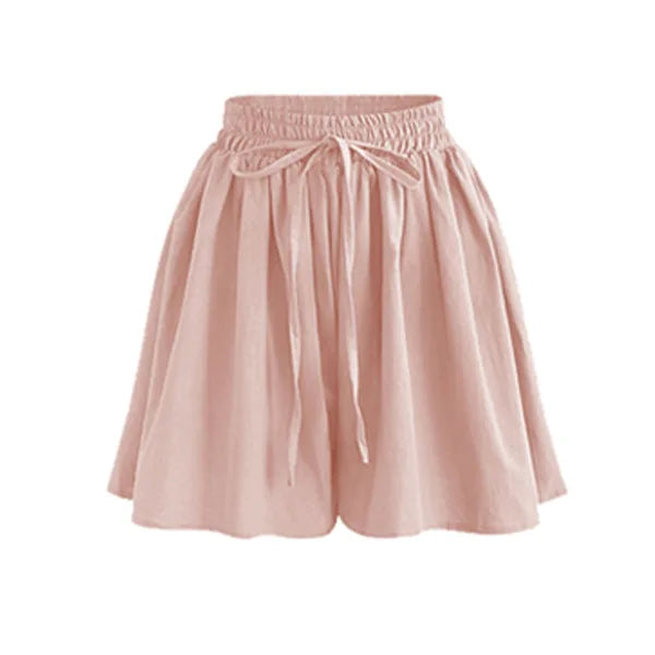 Summer Women Shorts High Waist Loose Chiffon Shorts Female Slacks Female Shorts