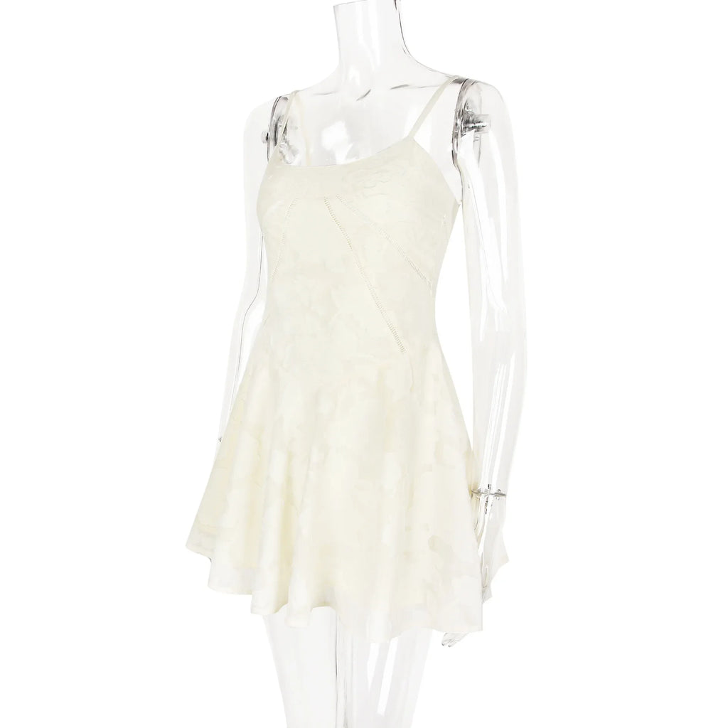 Summer Dresses for Women Fashion Casual  A Line Dress Lace Up Elegant Graduation Birthday Dress