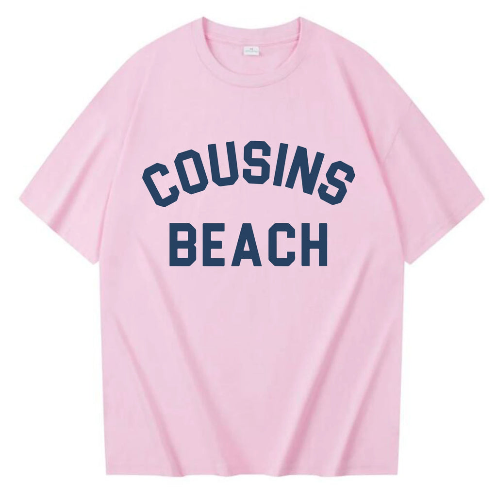The Summer I Turned Pretty - Cousins Beach T-shirt Women Harajuku Sleeve Casual Clothing Street Tops Tees Aesthetic Clothes